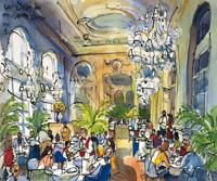 Kunstdruk Michael Leu - Luncheon, Musée d&apos;Orsay 60x50cm