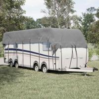 VidaXL Caravan dakbedekking 900x300 cm vliesvlies grijs