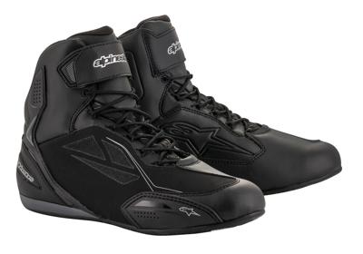 ALPINESTARS Stella Faster-3 Drystar, Motorschoenen, Zwart-Zilver