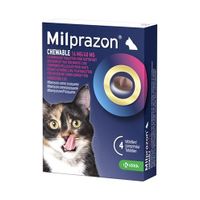 Krka Milprazon kauwtabletten ontwormingstabletten kat
