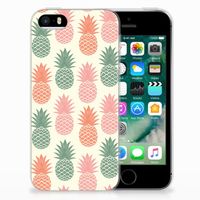 Apple iPhone SE | 5S Siliconen Case Ananas - thumbnail