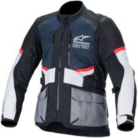 ALPINESTARS Andes Air Drystar Jacket, Doorwaai motorjas heren, Diep Blauw-Zwart-Ice Grijs - thumbnail