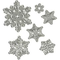 Creativ Company Snijmal, sneeuwvlokken, d 2-6 cm, 1 stuk