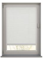 Perfect fit - Sunwood houten jaloezie - wit