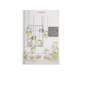 CutieSquad A5 Notebook - Cactus Cats