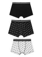 Dkny Kids lot de 2 boxers à bande logo - Noir