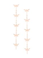 Anapsara Dragonfly drop earrings - Métallisé