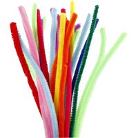 Chenilledraad kleuren 30 cm 600x stuks