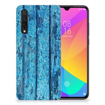 Xiaomi Mi 9 Lite | Bumper Hoesje | Wood Blue