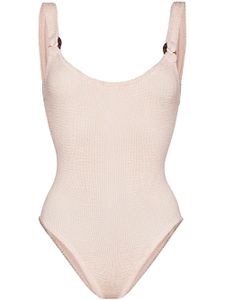 Hunza G maillot de bain Domino - Tons neutres