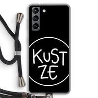 KUST ZE: Samsung Galaxy S21 Transparant Hoesje met koord