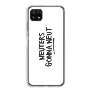 Neuters: Samsung Galaxy A22 5G Transparant Hoesje