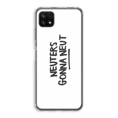 Neuters: Samsung Galaxy A22 5G Transparant Hoesje
