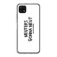 Neuters: Samsung Galaxy A22 5G Transparant Hoesje