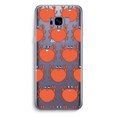 Krab: Samsung Galaxy S8 Plus Transparant Hoesje