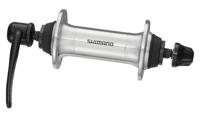 Shimano Voornaaf rm70 qr 36 gaats - zilver