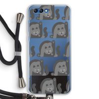 Cats: Honor 10 Transparant Hoesje met koord