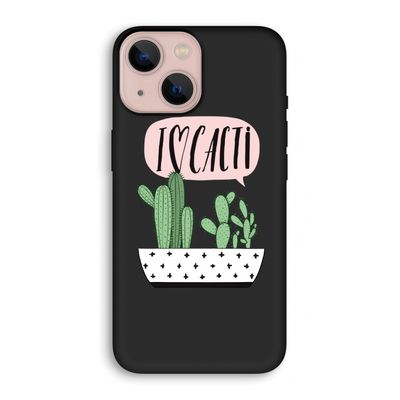 I love cacti: iPhone 13 mini Biologisch afbreekbaar hoesje