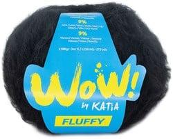 Katia WOW - Fluffy 083 Zwart