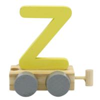 JeP kids houten treinletter Z-geel