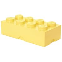 LEGO Brick 8 opbergbox - geel - thumbnail