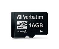 Verbatim Premium microSDHC-kaart 16 GB Class 10 - thumbnail