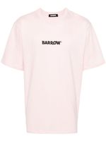 BARROW t-shirt en coton à logo imprimé - Rose - thumbnail