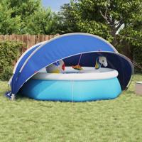 Pooldome Blauw 405 x 405 x 192 cm 185T polyester met PU-coating