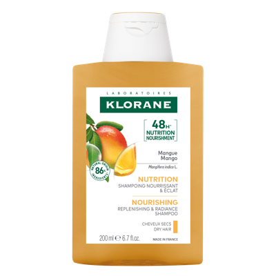 Klorane Haar Shampooing à la Mangue 200ml | Voor Droog Haar