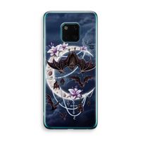 Vleermuizen Maan: Huawei Mate 20 Pro Transparant Hoesje