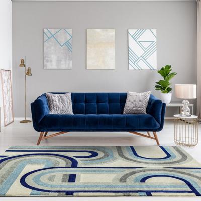 Easy Living - Vloerkleed Nova Retro Blue Rug NV30 -