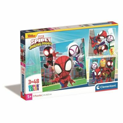Puzzel Clementoni Spidey (3 Stuks)