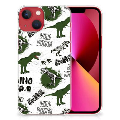 TPU Hoesje voor Apple iPhone 13 Dinosaurus