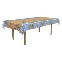 Piraten tafelkleed - met schatkaart - 137 x 274 cm - plastic - piratenfeest - tafellaken