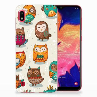 Samsung Galaxy A10 | TPU Hoesje | Vrolijke Uilen