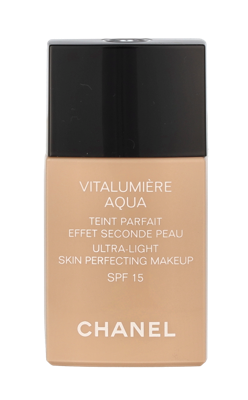 Chanel Vitalumiere Aqua Ultra-Light Makeup SPF15 20 Beige Foundation 30 ml Dames