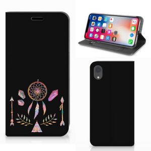 Apple iPhone Xr Magnet Case Boho Dreamcatcher