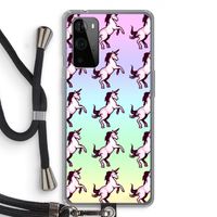 Musketon Unicorn: OnePlus 9 Pro Transparant Hoesje met koord Musketon Unicorn: OnePlus 9 Pro Transparant Hoesje met koord