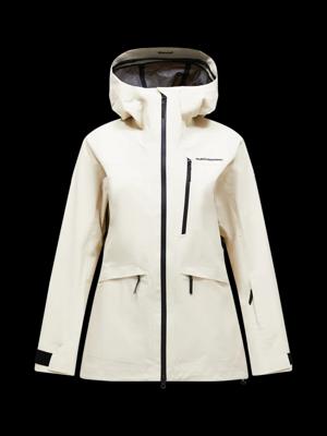Peak Performance Vertec HIPE® 3L Wintersportjas Dames Sand Fog M