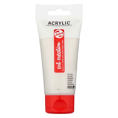 Talens Art Creation Acrylverf Tube 75ml Zilver 800