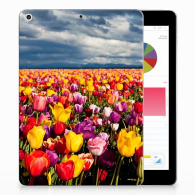 Apple iPad 9.7 2018 | 2017 | Siliconen hoesje | Tulpen