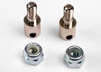 Rod guides (2)/ 3mm nylon locknuts (2) - thumbnail