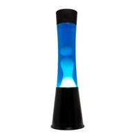 Fisura Lava Lamp - Cyan & Zwart