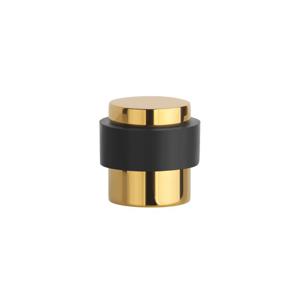 Sterk deurstopper 1719 vloer Ø30x30mm Goud Gepolijst PVD