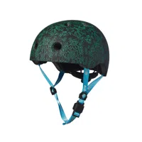 Mandala Groen Blauw - Skate Helm