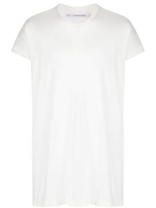 Julius t-shirt en coton à épaules tombantes - Blanc