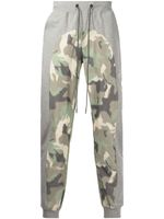 Mostly Heard Rarely Seen pantalon de jogging à empiècements camouflage - Gris - thumbnail