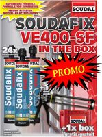 Soudal Promobox 24X VE-400 SF 280 ml + Box+Pistool - 121009 - thumbnail