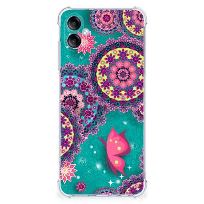 Samsung Galaxy A05 Back Cover Cirkels en Vlinders Samsung Galaxy A05 Back Cover Cirkels en Vlinders
