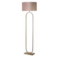 Searchlight VloerlampModish brons met roze kap - EU95102PI